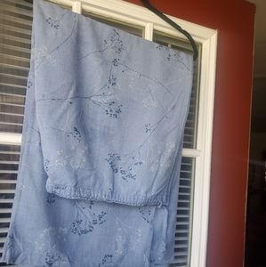 Lane Bryant Venezia Blue Skirt